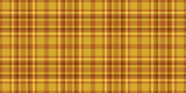 Gerçekçi tekstil kumaş kontrolü, renkli arkaplan dokusu deseni. Madras tartan vektör ekoseli oburluk ve sarı renk paletinde kusursuz.