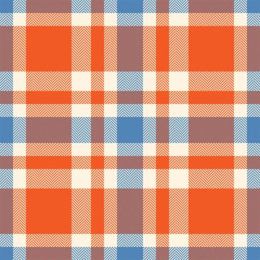 Ekose kontrol kalıbı. Kusursuz kumaş dokusu. Tartan tekstil baskı tasarımı.