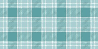 Kareli kumaşa uygun, ayak desenli tekstil dikişsiz. Işık ve öğrenci mavisi paletinde tam kumaş vektör dokusu arkaplanı.