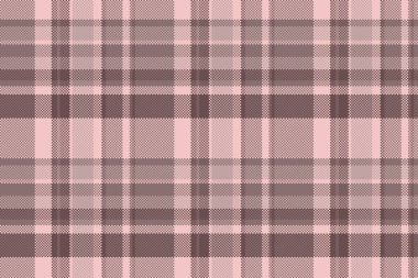 Ufuk desenli vektör kontrolü, 40 'lı yılların dikdörtgen ekoseli tartanı. Pastel ve açık renk paletinde kart kumaşı tekstil arkaplan dokusu.