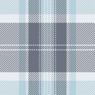 Tartsız çek, ekose kumaş etkinliği. Beyaz ve pastel renk paletinde King deseni kumaş arkaplan vektörü.