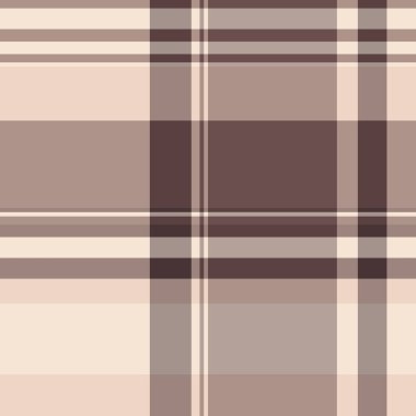 Mendil tartan kumaş vektörü, eski model dikişsiz ekose. Pastel ve açık renk paletinde Geometri dokusu kontrol tekstil arkaplanı.