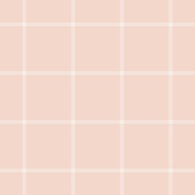 Kusursuz bir tartan boyası, kumaş desenli ekose kumaş seçimi. Açık renk ve keten renk paletinde giysi arkaplan modeli vektörü.