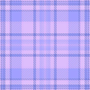 Kral tekstil kusursuz kontrol, tek desenli vektör ekoseli. Resmi arkaplan tartan dokusu açık ve mavi renk paletinde.