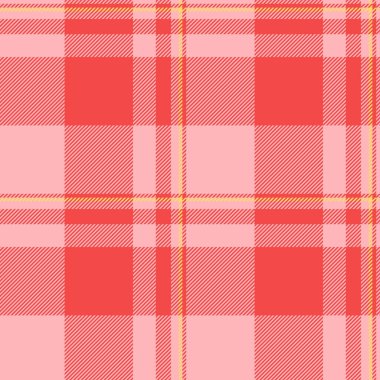 Mikro kontrol tartan deseni, dikişsiz tekstil arkaplanı. Diwali dokusu ekose kumaş ışık ve güzel kırmızı renk paleti.