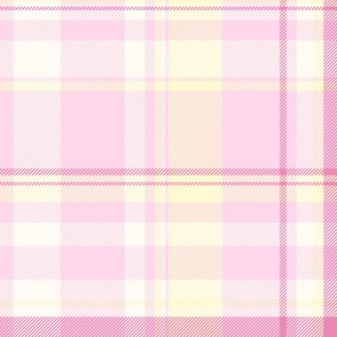 Xmas dikişsiz tartan kumaş, dokuma arkaplan tekstili. Fibröz vektör desenini ışık ve fildişi renk paletinde kontrol et.