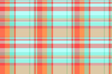 Antika vektör kalıpları, tartan çek tekstili. Halı desenli ekose kumaş, ışık ve pastel renk paleti..