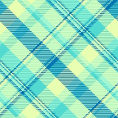 Ulusal kumaş taşıyıcı tartan, olgun arka plan desenli ekose. Tekstil dokusunu kireç ve nane renginde pürüzsüz olarak tekrar kontrol et.