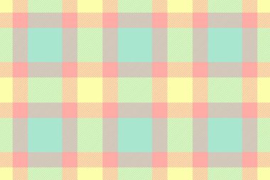 Pis kumaş desenli, 1970 'lerin vektör tekstil arka planı. Aydınlık ve kırmızı renk paletinde ekoseli tartsız Cadılar Bayramı.