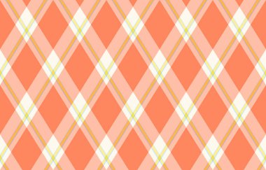 Argyle geometrik eşkenar dörtgenin kusursuz deseni. Harlequin duvar kağıdı tasarımını kontrol et. Web geçmişi için klasik elmas şekilli tekstil malzemesi, baskı kumaşı, kazak, ambalaj kağıdı, hediye kartı, davetiye.