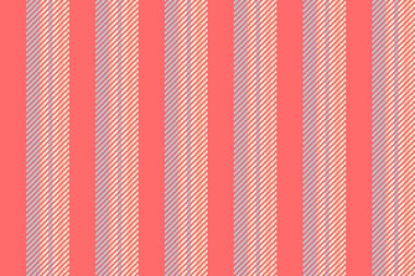 Tloth çizgili kumaş arka plan, Battaniye tekstil deseni dikey. Kırmızı ve açık renk paletinde eşlenemeyen vektör çizgileri dokusu.