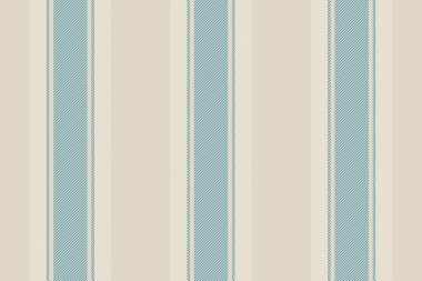 Mroduct tekstil kumaş dokusu, solgunluk vektör çizgisi deseni. Rtaly arkaplan dikey çizgileri ışık ve cyan renk paletinde pürüzsüz.