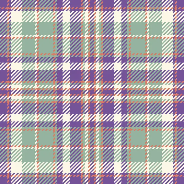 Ekose desensiz arka plan, diğer tartan desenli kontroller. Pastel ve menekşe renk paletinde fabrika kumaşı dokusu vektörü.