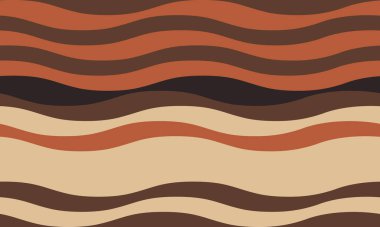 Dalgalı, parlak renklerde dalgalı çizgileri olan soyut bir arka plan, dalgalı, sıvı bir etki yaratıyor. Düz kıvrımlar ve dokulu çizgiler tasarıma zarafet, yaratıcılık ve canlılık ekler. Bu vektör dokunuşu, duvar kağıdı, tekstil veya grafik kullanımı için idealdir