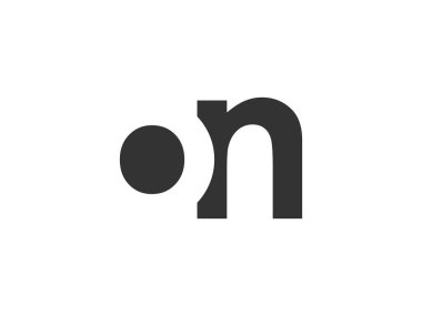 Yaratıcı geometrik tabanlı modern ve minimal logo üzerine. Moda yazı tiplerine harf.