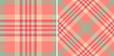 Ekose desenli kumaşın tekstil tartan arkaplanı vektörsüz kontrol kumaşıyla. Yılbaşı renklerinde geçiyor. Özel durumlar için şık kıyafetler..