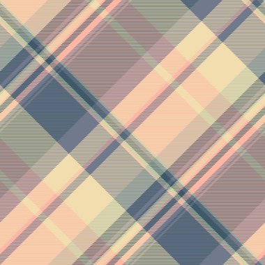 Mikro vektör dikişsiz desen, 60 'ların tartan tekstil dokusu. Türkçe arkaplan kumaş ekose denetimi Pastel ve kırmızı renk paleti.