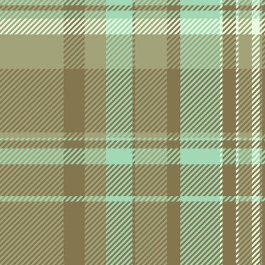 Tekstil desenli tartan döşeme, ekose vektör kontrolü. Sarı ve pastel renk paletinde arkaplansız kumaş deseni.