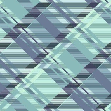 Sevgililer Günü desenli tartan vektörü, ince desenli tekstil kumaşı. Geometrik denetim Pastel ve slate gri renk paletinde ekosesiz arkaplan.