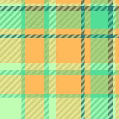 Vektör ekoseli desen, kadın moda kontrolü dokusu ver. Dağınık kumaş, kehribar rengi ve açık renk paleti..
