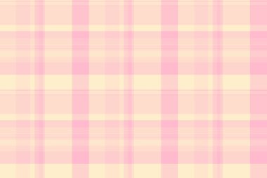 Piknik battaniyesi, ekoseli kumaş deseni, kumaş taşıyıcı tartan çizimi. Açık ve pembe renk paletinde Cazibe dokusu kontrol arkaplanı.