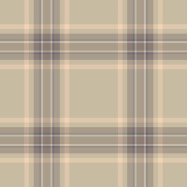 Tweed vektör desenli ekose, büyük arka plan tekstil tartan. Pastel ve açık renk paletindeki boş desen kusursuz kontrol et.