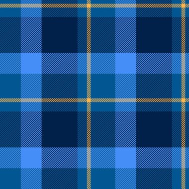 Koyu ekose kumaş, hediye olarak kağıt vektör dokusu pürüzsüz. Cyan ve koyu renk paletinde tekstil arkaplanını rahatlat.