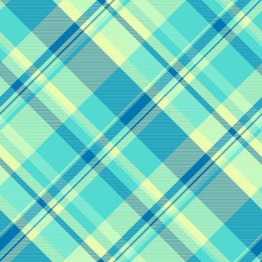Xmas kumaş kusursuz, ekose desenli. Centilmen vektör tekstil tartan arkaplan gök mavisi ve limon rengi paleti.