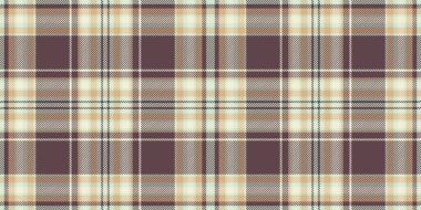 Karalama vektörü arka plan ekoseli, sanat tartan dokusu kumaşı. Pastel ve açık renk paletinde rastgele dikişsiz tekstil denetimi.