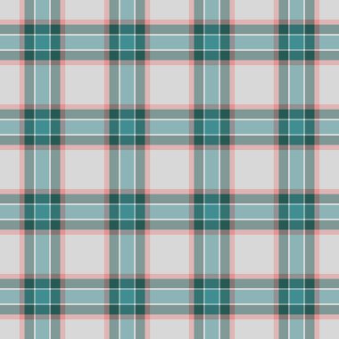 Yaşlanmış arka plan tekstil vektörü, şablon tartan doku kontrolü. Erkek desenli ekose kumaş pastel ve gainsboro renk paletinde kusursuz..