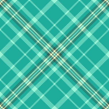 Diwali ekose desenli tekstil, hippi kusursuz kontrol vektörü. Düğün kumaşı arkaplan tartan deseni gök mavisi ve nane rengi paleti.