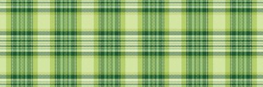 Yaz dönemi vektör deseni, olgun tartan kontrol kumaşı. Rüya gibi arka plan tekstil ekoseli kireç ve yeşil renk paleti.