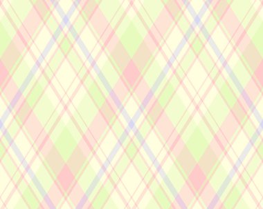 Argyle geometrik eşkenar dörtgenin kusursuz deseni. Harlequin duvar kağıdı tasarımını kontrol et. Web geçmişi için klasik elmas şekilli tekstil malzemesi, baskı kumaşı, kazak, ambalaj kağıdı, hediye kartı, davetiye.