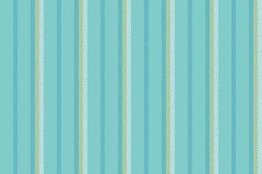 Düz çizgiler, tekstil deseni, mevcut kumaş şeritsiz. Teal ve cyan renk paletinde Hunter arkaplan dikey vektör dokusu.