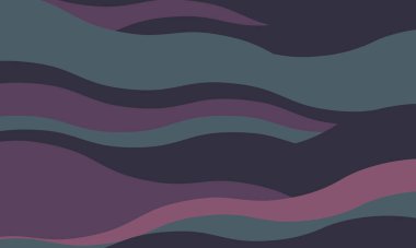 Dalgalı, dalgalı, dalgalı çizgileri olan, modaya uygun renk paletinde dalgalı kıvrımları olan minimalist soyut bir arka plan. Bu dokulu, grafik tasarım, minimalizmi dinamik hareketle birleştirir, posterler, baskılar ve modern dekorlar için mükemmeldir. Bu yatay.