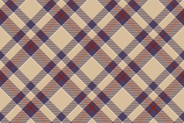 Tartan ekoseli arka plan, çapraz kontrol, kusursuz desen. Tekstil baskısı için vektör kumaş dokusu, ambalaj kağıdı, hediye kartı, duvar kağıdı düz tasarım.