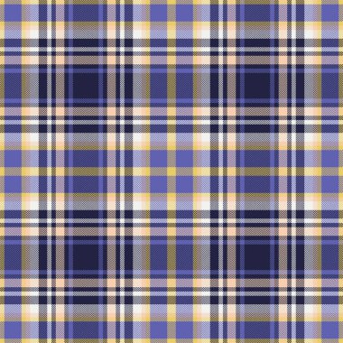 Ekose desenli. Kumaş dokusunu kontrol et. Vektör tekstil baskı tasarımı.