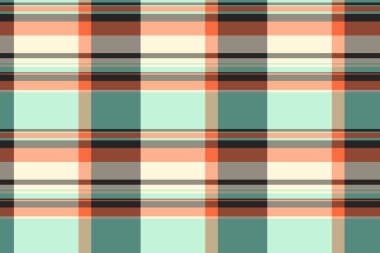 Paçavra ekose vektör tartan, katmanlı arka plan doku tekstili. Açık renk paletinde kolleksiyonsuz kumaş denetimi.