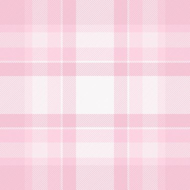 Tarafsız ekoseli arka plan, mat desenli tekstil. Düğüm vektör kumaş tartan denetimi açık ve beyaz renk paletinde.