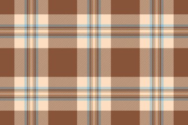 Tartan arkaplan vektörünü yenile, Arap desenli ekose desen. Turuncu ve açık renk paleti ile konforlu dikişsiz kumaş denetimi.