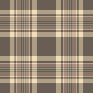 Idyllic kumaş dikişsiz tartan, Fransa 'ya ait ekose desenli. Pastel ve açık renk paletinde resim vektörü arkaplan dokusu.