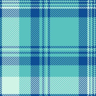 Ekose kumaş kumaş, avlu vektör doku kontrolü. Gökyüzü ve mavi renk paletinde Vichy arkaplan deseni pürüzsüz.