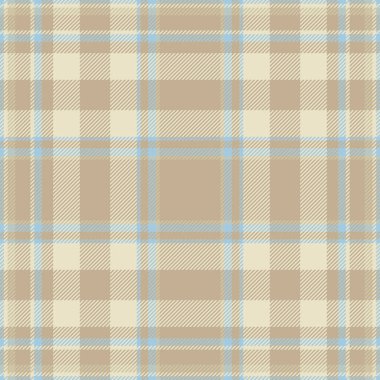 Eski püskü kumaş desenli, kanepe desenli ekoseli, dikişsiz. Işık ve pastel renk paletindeki kumaş vektörünü kontrol et.