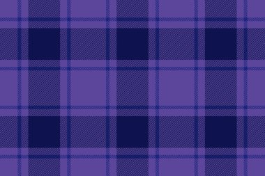 Arkaplan dokusunu karıştır, okula geri dön ekose tartan. Çizgisiz vektör kumaşı mavi ve çivit mavisi paleti.