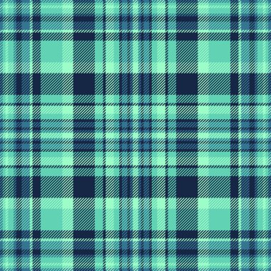 Tee arka plan kumaş deseni, pijama deseni tartan kumaş. Mendil dikişsiz vektör ekoseli koyu ve yeşil renk paletinde kontrol et.