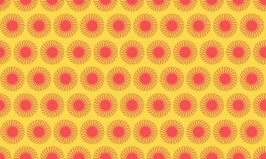 Kusursuz geometrik desen tasarımı. Soyut teknoloji geçmişi. Ağ arkaplanı, kumaş, kağıt baskı için basit vektör süslemesi.