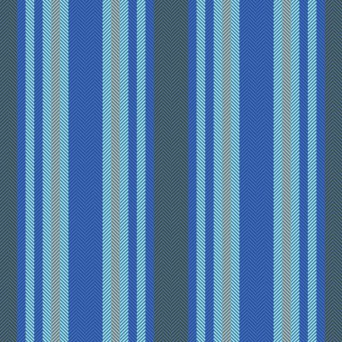 Desen arkaplan tekstil vektör kumaş çizgileri mavi ve gök mavisi renklerinde dikey çizgili.