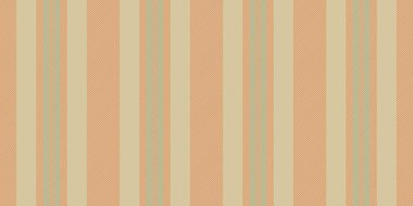 Dikey kontrastsız, özelleştirilebilir arkaplan dokusu çizgileri. Işık ve turuncu renk paletinde vektör kumaş deseni ver.