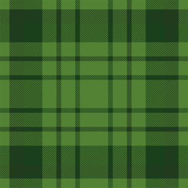 Ekose kontrol desenleri yeşil. Kusursuz kumaş dokusu. Tartan tekstil baskı tasarımı.