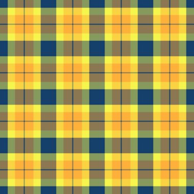 Soyunmuş vektör arkaplanı, net desenli kumaş. Kehribar ve sarı renk paletinde desensiz ekoseli kumaş.